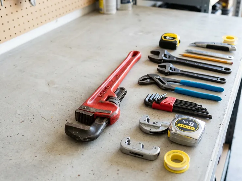 Professional plumbers in Moquino, NM equipped with top-tier tools for residential and commercial plumbing services.